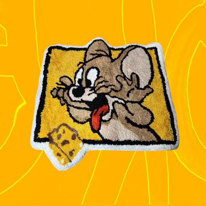 Tom & Jerry Flattened Stairs Cheese Rugs Carpets Etsy
