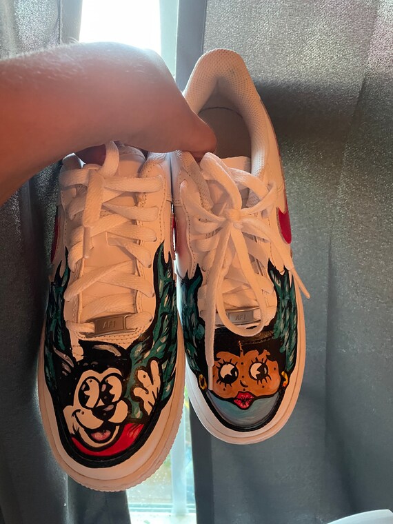 Customize Betty Boop Shoes  - Etsy