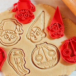 Over the Garden Wall Cookie Cutter Set Greg, Wirt, Frog, Enouch (4 pieces)