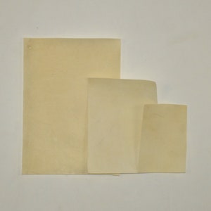 feuille de parchemin d'impression numérique
