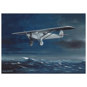 Thijs Postma - Poster - Charles Lindbergh Spirit of St. Louis 1927