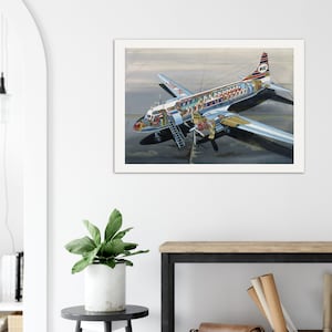Thijs Postma - Poster - Convair 640 Cutaway