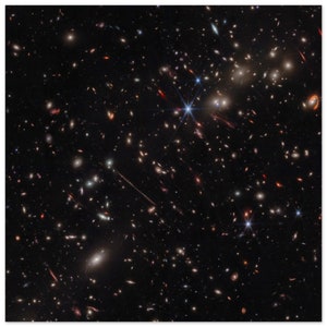 NASA - Poster - 23. El Gordo (NIRCam Image) - James Webb Space Telescope
