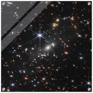 NASA - Poster - Acrylic - 1. Webb&#39;s First Deep Field (NIRCam Image) - James Webb Space Telescope