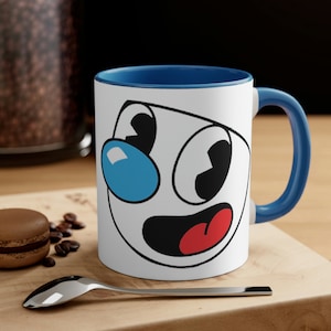 Drinks cup inspired by the famous video game "Cuphead"