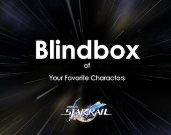 Honkai: Star Rail Blindbox, Discounted Mysterious Box for Your Favorite Charactor