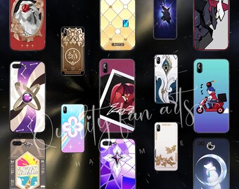Honkai: Star Rail Phone case of All Charactors, Honkai Star Rail iPhone case, Compatible with iPhone & Most Android Models