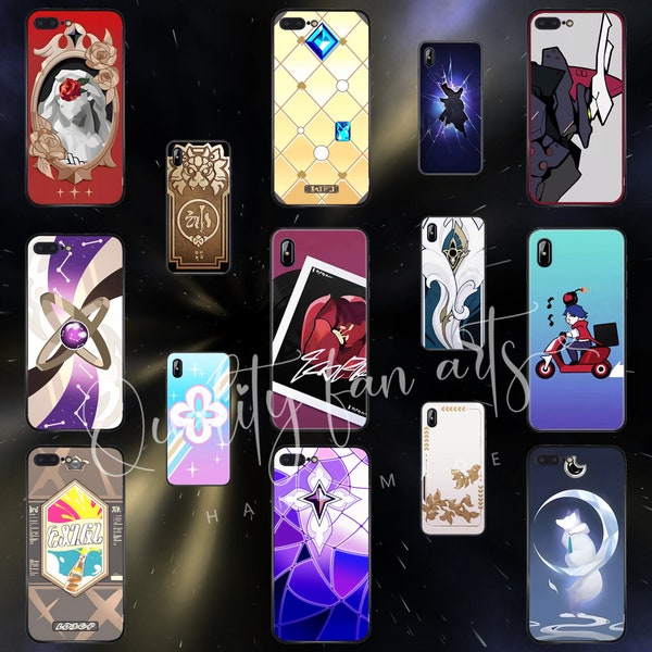 Honkai: Star Rail Phone case of All Charactors, Honkai Star Rail iPhone case, Compatible with iPhone & Most Android Models