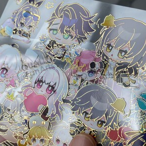 Honkai: Star Rail Stickers 27pcs, Waterproof Chibi Honkai Star Rail Decals