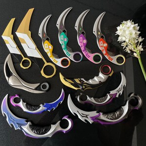 High Quality Champion Knife, Prime Karambit Foldable, Reaver, EP 5 Karambit, Ion Karambit, Velocity Karambit image 1