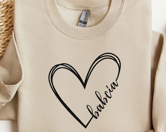 Babcia Sweatshirt: Cozy Polish Grandma Gift