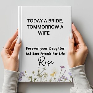 Mom Gift From Daughter, Personalized Mother of Bride Gift From Daughter, Daughter-Mother Sentimental Gifts for Mom, Wedding Day Gift for Mom
