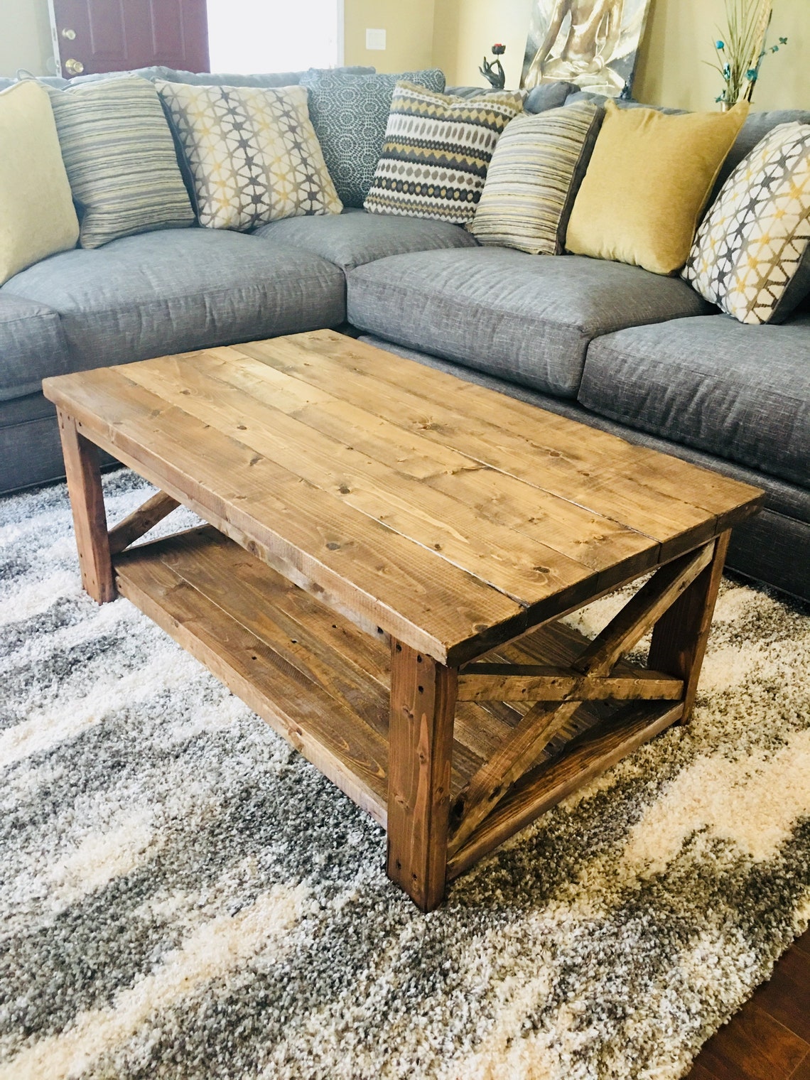 Farmhouse Coffee Table - Etsy