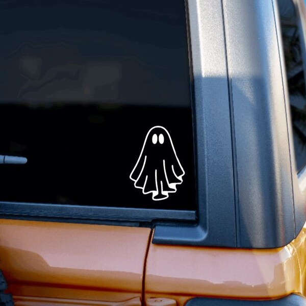 Ghost Decal Car Etsy