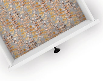 Ivy | Floral Design | Drawer Liner | Shelf Liner | Contact Paper | Home Decor | Peel and Stick | Adhesive & Non Adhesive