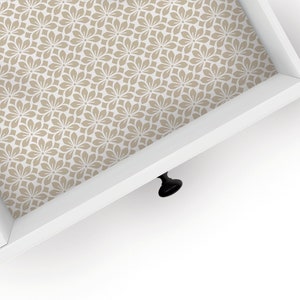 Dionne| Drawer Liner | Floral Design | Shelf Liner | Contact Paper | Home Decor | Peel and Stick | Adhesive & Non Adhesive