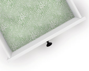 Odette | Drawer Liner | Floral Design | Shelf Liner | Contact Paper | Home Decor | Peel and Stick | Adhesive & Non Adhesive