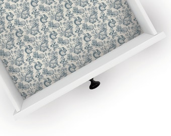 Woodland Critters | Drawer Liner | Shelf Liner | Contact Paper | Home Decor | Peel and Stick | Adhesive & Non Adhesive