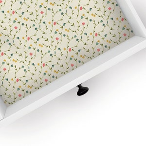 Barbara | Drawer Liner | Shelf Liner | Contact Paper | Home Decor | Peel and Stick | Adhesive & Non Adhesive