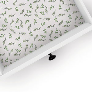 Finch | Drawer Liner | Floral Design | Shelf Liner | Contact Paper | Home Decor | Peel and Stick | Adhesive & Non Adhesive