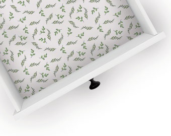 Finch | Drawer Liner | Floral Design | Shelf Liner | Contact Paper | Home Decor | Peel and Stick | Adhesive & Non Adhesive