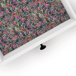 Gaia | Drawer Liner | Floral Design | Shelf Liner | Contact Paper | Home Decor | Peel and Stick | Adhesive & Non Adhesive
