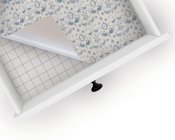 Frost Blue | Drawer Liner | Shelf Liner | Contact Paper | Home Decor | Peel  and Stick | Adhesive & Non Adhesive - Etsy