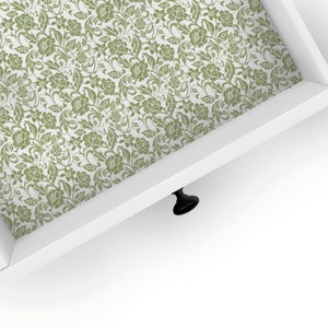 Floral Burst | Drawer Liner | Floral Design | Shelf Liner | Contact Paper | Home Decor | Peel and Stick | Adhesive & Non Adhesive