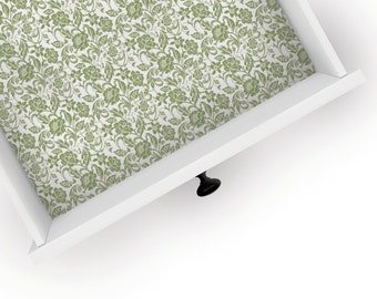 Floral Burst | Drawer Liner | Floral Design | Shelf Liner | Contact Paper | Home Decor | Peel and Stick | Adhesive & Non Adhesive