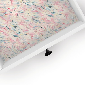 Burst of Pink Drawer Liner Shelf Liner Contact Paper Home Decor Peel and  Stick Adhesive & Non Adhesive 