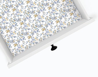 English Tea Garden | Drawer Liner | Floral Design | Shelf Liner | Contact Paper | Home Decor | Peel and Stick | Adhesive & Non Adhesive