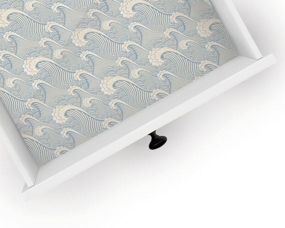 Tidal Wave | Drawer Liner | Shelf Liner | Contact Paper | Home Decor