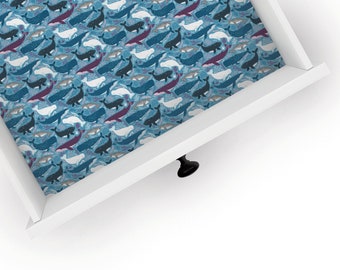 Moby | Drawer Liner | Shelf Liner | Contact Paper | Home Decor | Peel and Stick | Adhesive & Non Adhesive