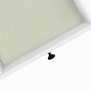 Green Ticking | Drawer Liner | Shelf Liner | Contact Paper | Home Decor | Peel and Stick | Adhesive & Non Adhesiv