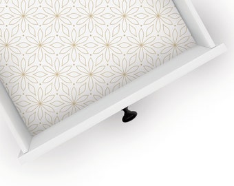 Layla | Drawer Liner | Shelf Liner | Contact Paper | Home Decor | Peel and Stick | Adhesive & Non Adhesive