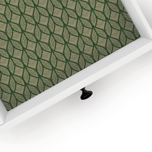 Forest Fingerprint | Drawer Liner | Floral Design | Shelf Liner | Contact Paper | Home Decor | Peel and Stick | Adhesive & Non Adhesive