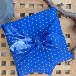 Cotone organico Furoshiki, confezione regalo in tessuto, carta da regalo riutilizzabile, donazioni senza rifiuti, panno Furoshiki, asciugamano regalo