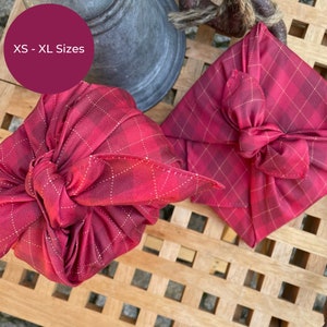 Furoshiki, Furoshiki XL, confezione regalo in tessuto, donazioni sostenibili, fatto a mano tedesco, stoffa Furoshiki, Natale Furoshiki