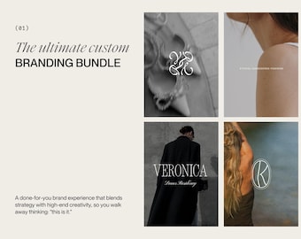 Custom Logo Branding Package | Modern Minimalist Brand Design | Visual identity