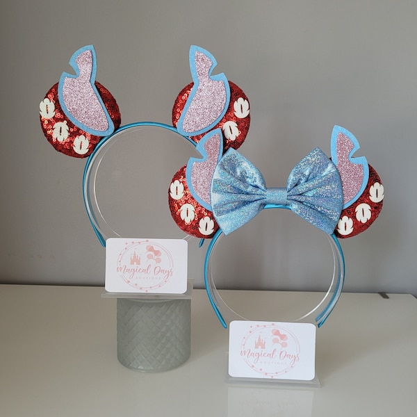 Stitch Disney Inspired Mickey Minnie Mouse Ears Headband