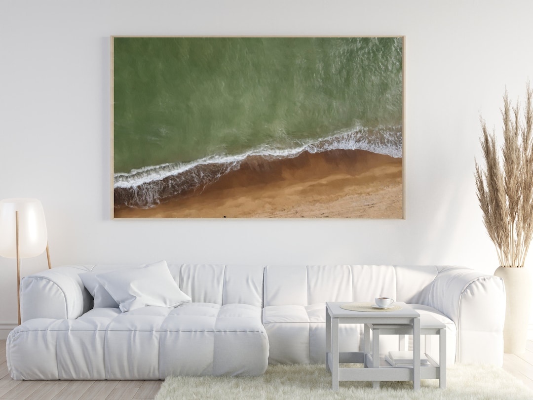 Led Zeppelin Mutterschiff Poster 30x45cm - Ungerahmte Leinwand Für Musikfans