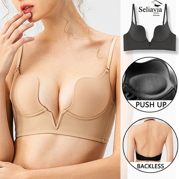 Backless Dress Bra Etsy