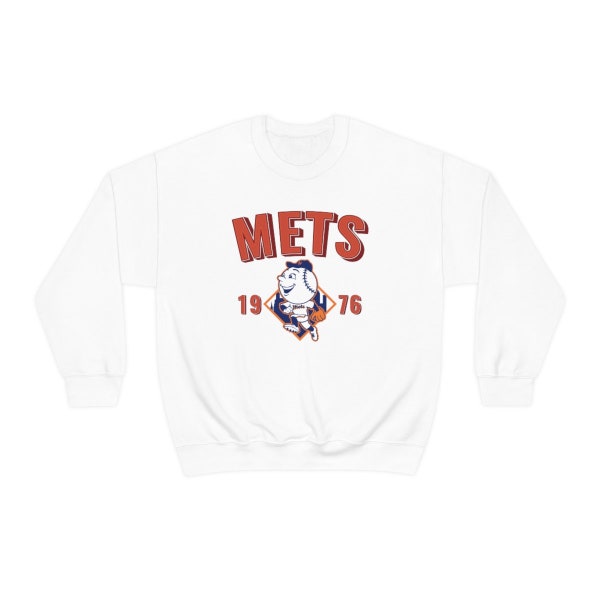 New York Mets Unisex Sweatshirt, New York Mets Baseball Crewneck Sweatshirt, MLB New York Mets World Series, Geschenk Weihnachten