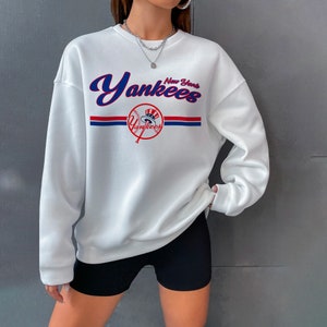 Yankees UnisexSweatshirt, New York Yankees Crewneck, Gift for Yankees Fan, NY Crewneck Sweatshirt