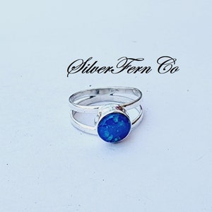 Australian Opal Ring, Gemstone Ring, 925 Sterling Silver Ring, Handmade Ring, Opal Jewelry, Dainty Ring, Australian Opal Jewelry, Gift Ring,