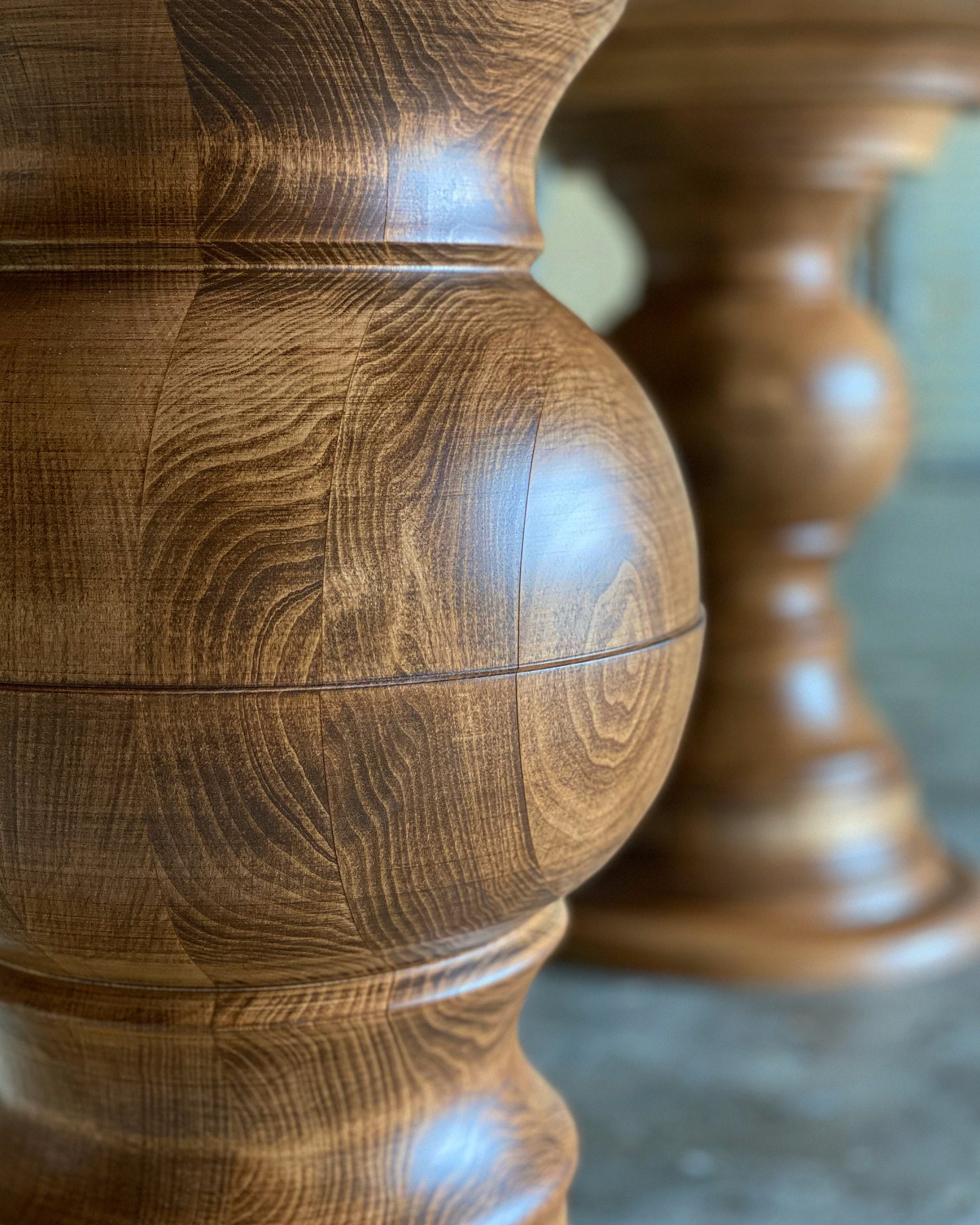 Oval Farmhouse Dining Table – Handmade Solid Wood | Arhaus Style ...