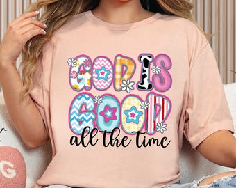 God Is Good T-Shirt: Christian Faith Bible Verse Tee