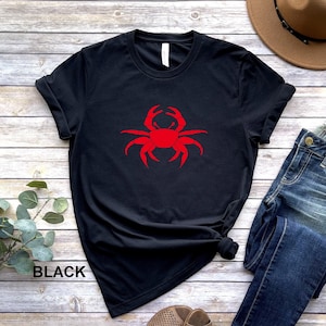 Crab Shirt, Beach Shirt, Family Matching Travel T-shirt, Seafood Shirt, Crab Lover, Nautical T-shirt, Summer Shirt, Vacation Shirt, Crab Tee