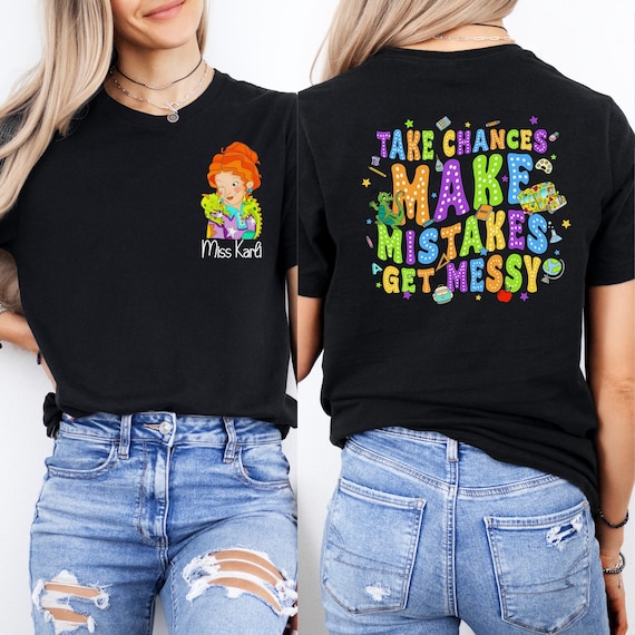 Ms. Frizzle Magic School Bus Shirt: Motivational Teacher Tee