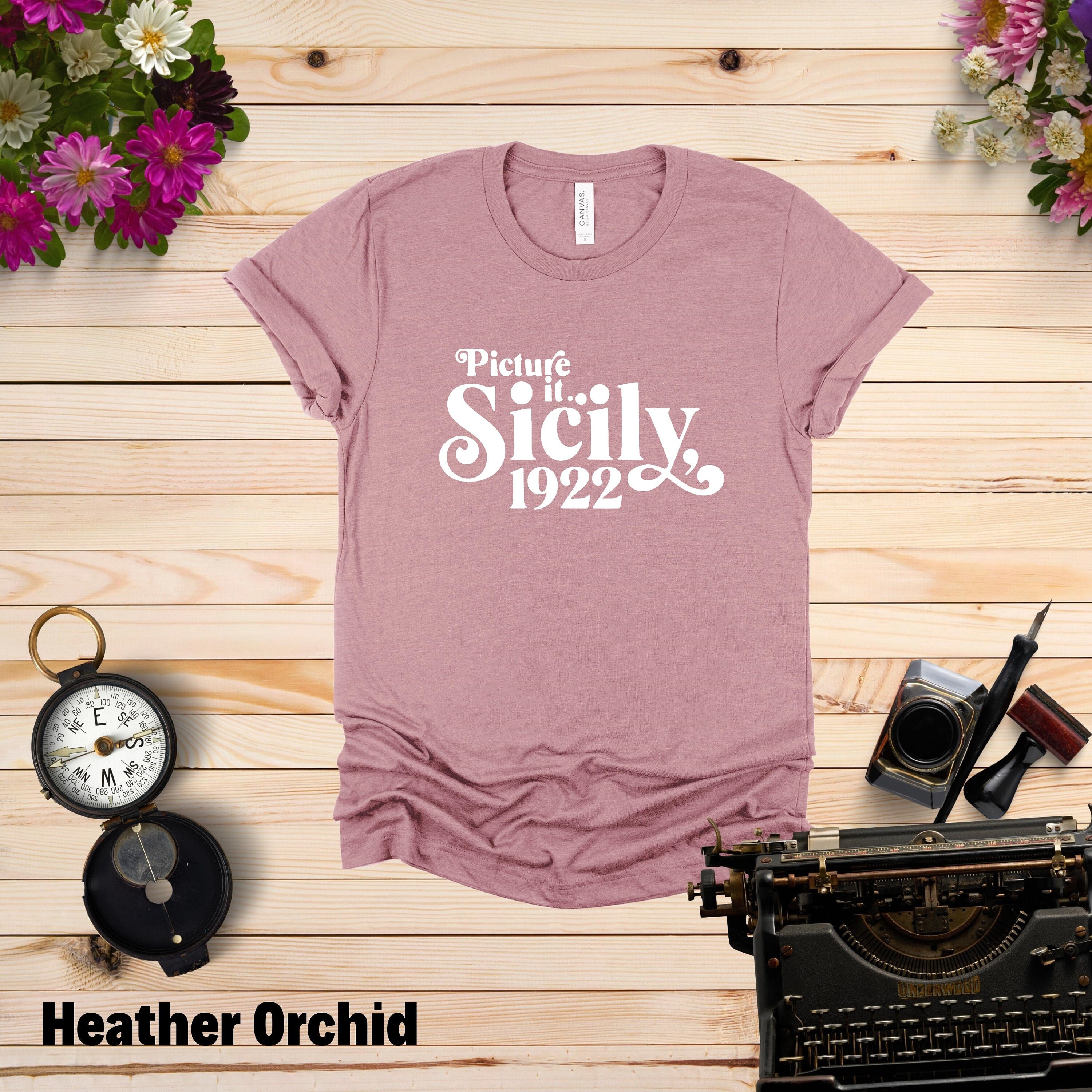 Picture It Sicily 1922 Shirt - Golden Girls TV Sitcom Tee - Etsy
